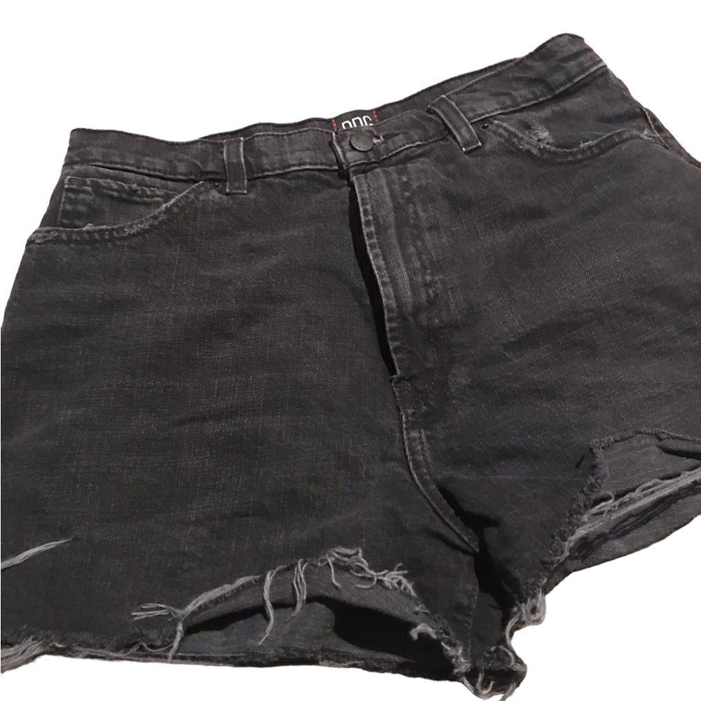 BOG urban Outfitters black denim shorts size 31 waist
